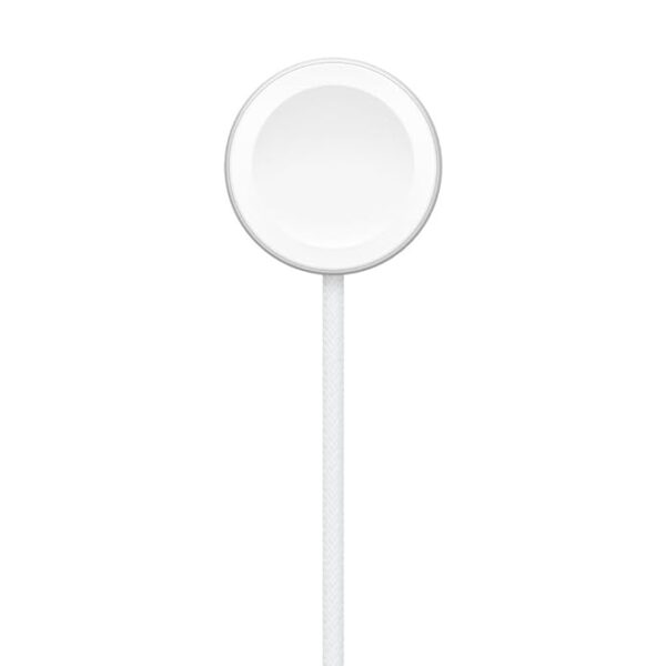 Magnetic USB-C Charger Cable for iOS Watches, Compatible with iWatch Series Ultra/2, 10, 9, 8, 7, 6, 5, 4, 3, 2, 1, SE/2. Wireless Magnetic Charging Cord (3.3ft/1m) - White - Image 2