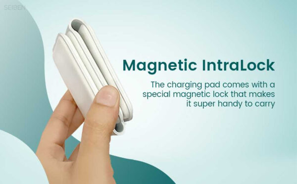 3 in 1 Magnetic Foldable MagSafe Compatible Wireless Charger for iPhone 16-12 Series | AirPods 2, 3, Pro, Pro2 | Compatible with only Apple Watch Series | 23W Charging | Wireless Charger - Matte Black - Image 12